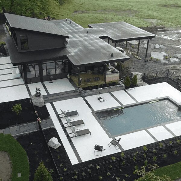 Porcea Indus White Porcelain Paver